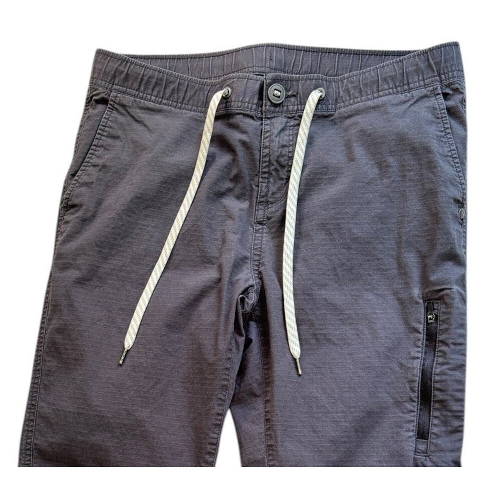 Vuori Ripstop Charcoal Ankle Pants Women’s Sz M - Picture 2 of 7